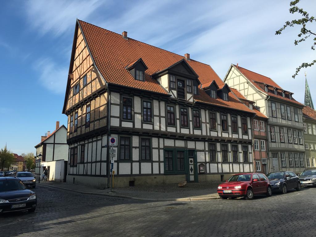 Kaufmannshaus Anno 1613 Leilighet Quedlinburg Eksteriør bilde